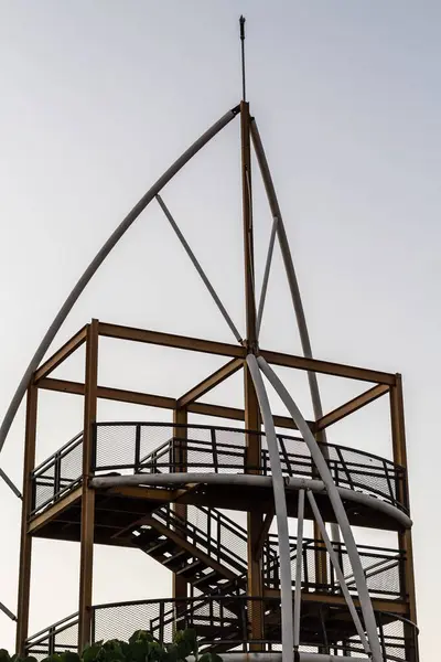 stock image tower building made of iron structure