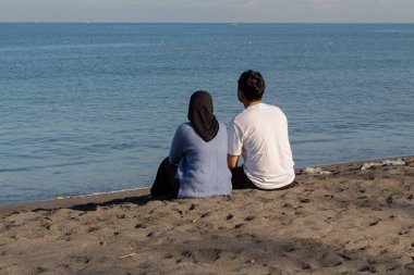 14 Temmuz 2024 Loang Baloq Plajı, Lombok, Endonezya