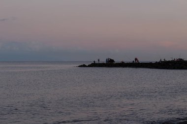 Loang Baloq Plajındaki Balıkçılar, 14 Haziran 2024 Lombok, Endonezya
