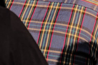 Kumaş arkaplanının ayrıntılı dokusu