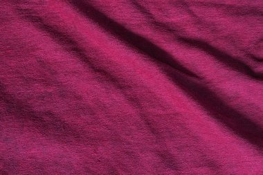 Yumuşak Katlı Zengin Magenta Kumaş Dokusu