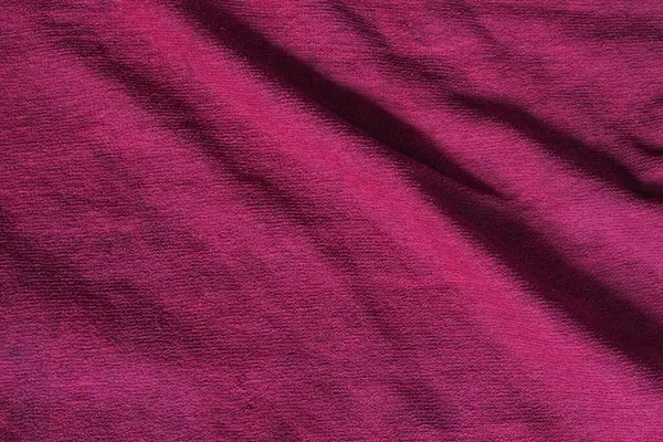 Yumuşak Katlı Zengin Magenta Kumaş Dokusu