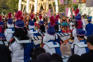 Park Teras Udayana, Mataram, Lombok, Endonezya 'da Bando Performansı - 24 Ağustos 2024