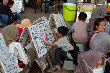 Udayana Mataram, Lombok, Endonezya 'da Çocuk Resimleri Aktivitesi - 24 Ağustos 2024