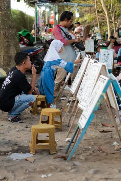 Udayana Mataram, Lombok, Endonezya 'da Çocuk Resimleri Aktivitesi - 24 Ağustos 2024