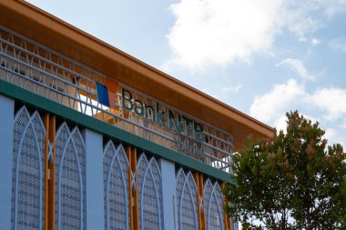 NTB Syariah Bankası Mataram, Lombok, Endonezya - 24 Ağustos 2024