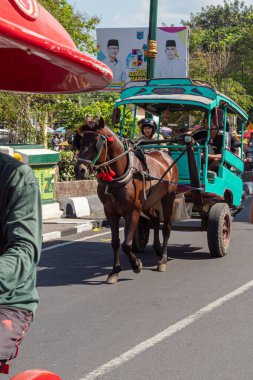 At Arabası Mataram, Lombok, Endonezya 'da 1 Eylül 2024
