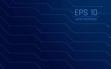 Fütürist soyut arka plan. Sunucu, internet, hız. Fütüristik tünel HUD. Soyut bir veri merkezi için hareketli grafikler .vektör çizer, eps10, kablo çerçevesi, koyu arkaplan