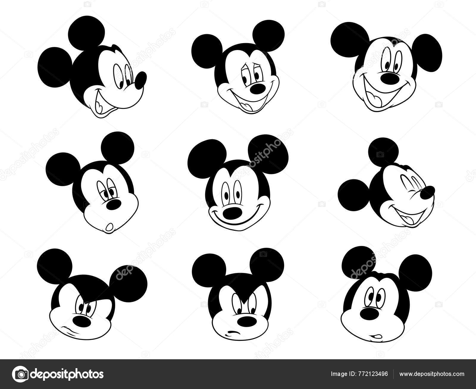 Imagens vetoriais de Mickey mouse dibujo | DepositPhotos, image size:1600x1308