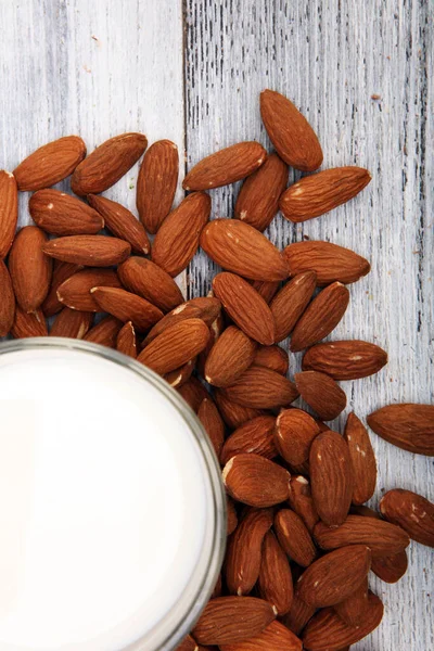 Alternative Types Milks Vegan Substitute Dairy Milk Almond Royalty Free Stock Images