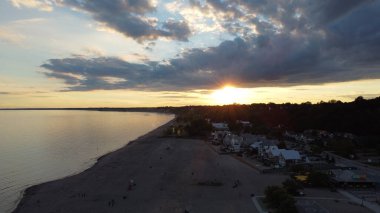 Akşamları güzel gün batımı