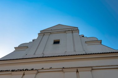 Parish church of the Most Holy Trinity in Wejherowo, Pomerania, Poland on 12 August 2022