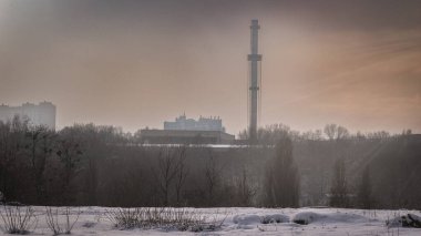 Elektrik santrali fabrikası..