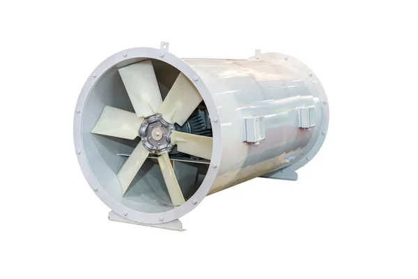 Industriële Inline Uitlaatventilator Luchtblazer Voor Het Binnenbrengen Van Lucht Van — Stockfoto