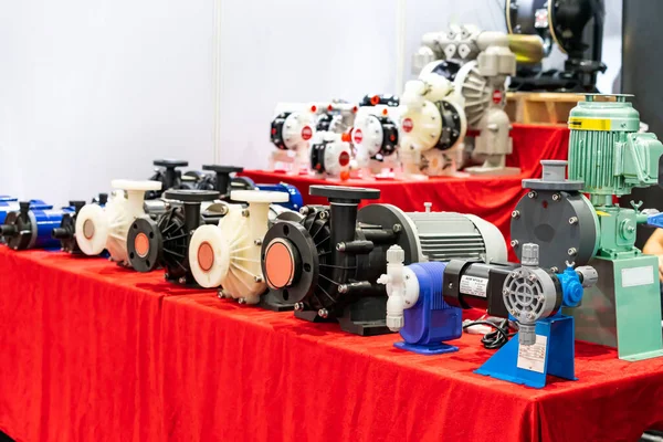 difference type plastic centrifugal pump and hydraulic diaphragm pump with electric motor for conveying, or supply chemical solution or etc in industrial