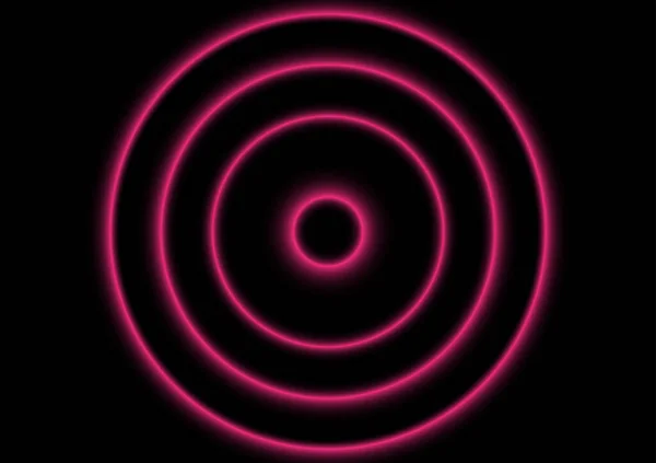 Графічний Дизайн Світло Круга Фоном Червоного Тону Векторні Ілюстрації — стоковий вектор