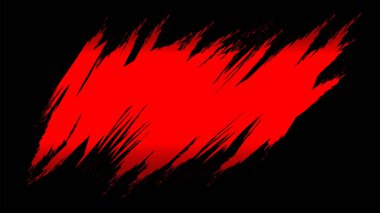 grunge deseni siyah arkaplan ile kırmızı çatlamış