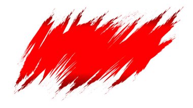 grunge deseni beyaz arkaplan ile çatlamış kırmızı renk