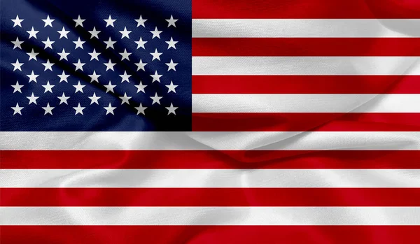 Bild Usa Flagga Med Textur — Stockfoto