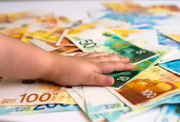 money in hand. euro bills