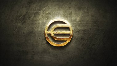  Renkli arkaplanda kripto para; renk sanatı