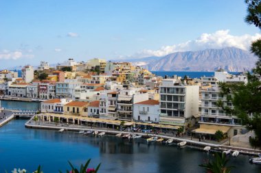 iskele betonunun panoramik görünümü, Yunan