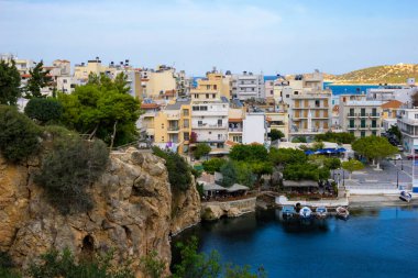 iskele betonunun panoramik görünümü, Yunan