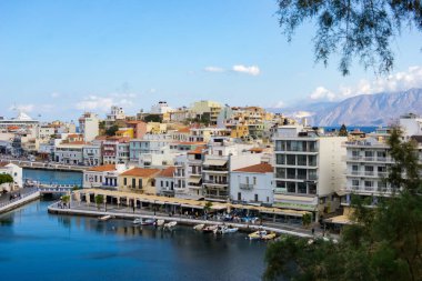 iskele betonunun panoramik görünümü, Yunan