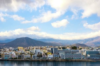 iskele betonunun panoramik görünümü, Yunan