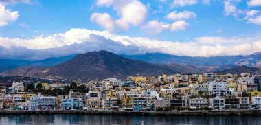 iskele betonunun panoramik görünümü, Yunan