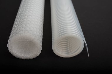 Anti slip mat on a shelf on a black