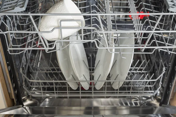 stock image New open dish washer in the kitchen