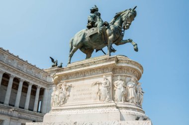 Victor Emmanuel 'in anıtı. Anavatanın sunağı