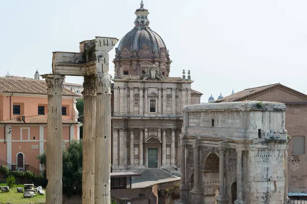 Римський Форум Курія Джулія Римі Італія — стокове фото
