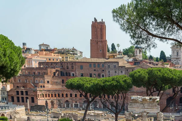Ρωμαϊκό Φόρουμ Και Curia Julia Στη Ρώμη Ιταλία — Φωτογραφία Αρχείου
