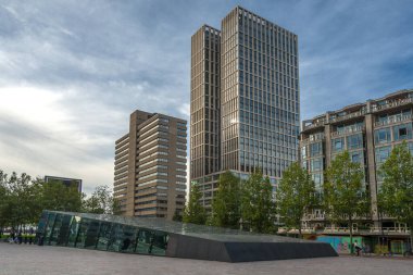 Rotterdam iş binası, merkez istasyon alanı..