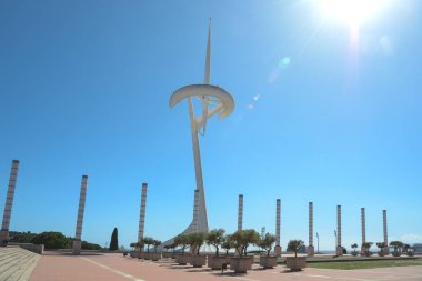  İspanya, Barselona 'daki Cummunications Tower
