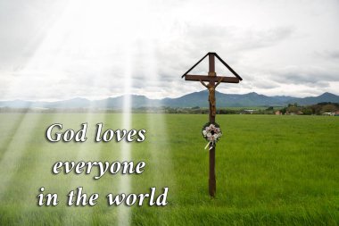 Tanrı seni seviyor. Tanrıya güveniyoruz.