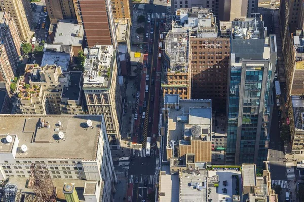 Prachtig Uitzicht Het Stadsgezicht Van Manhattan New York Verenigde Staten — Stockfoto