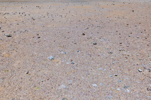 Γκρο Πλαν Άποψη Της Υφής Του Πέτρινου Εδάφους Στην Έρημο — Φωτογραφία Αρχείου