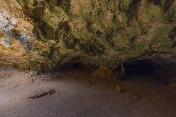Vista Interior Las Cuevas Quadirikiri Aruba — Foto de Stock