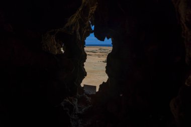 Quadirikiri mağarası manzarası çok güzel. Aruba.