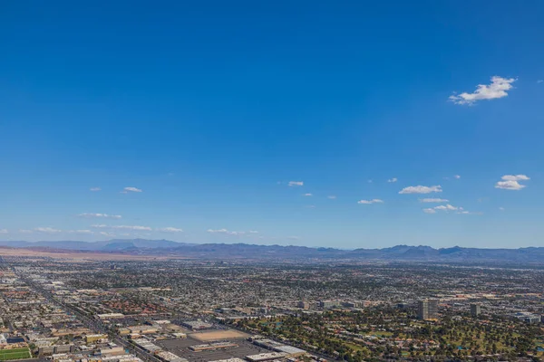 Beautiful Aerial View Las Vegas Mountain Landscape Background Usa — Stock Fotó