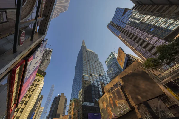 Prachtig Uitzicht Wolkenkrabbers Van Manhattan New York Verenigde Staten — Stockfoto