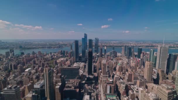 Widok Sklepu Macy Piętrze Empire State Building Manhattanie Nowym Jorku — Wideo stockowe