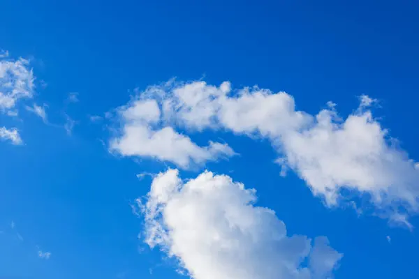 Herrlicher Blick Auf Blauen Himmel Mit Weißen Wolken — Stockfoto