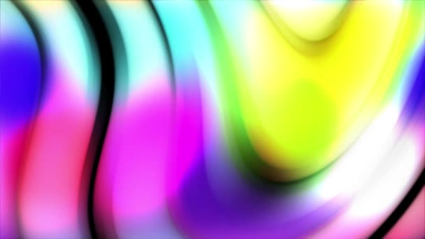 Энергетический Спектр Цветов Плавно Смешивается Заднем Плане Создавая Динамичный Яркий — стоковое видео
