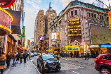 New York, Broadway 'deki Shubert Tiyatrosu' nda Alicia Keys 'in 