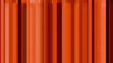 Soyut dikey turuncu panjurların yakın görüntüsü yumuşak hareket bulanık efekti ve pürüzsüz arka planda sıcak ışık.