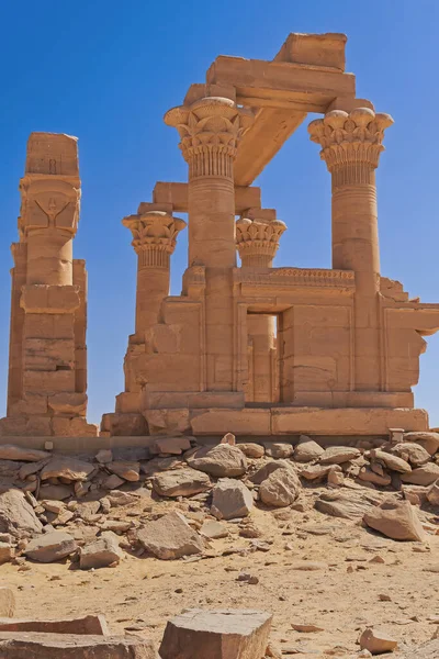Quiosque Qertassi Perto Templo Kalabsha Sul Egito — Fotografia de Stock